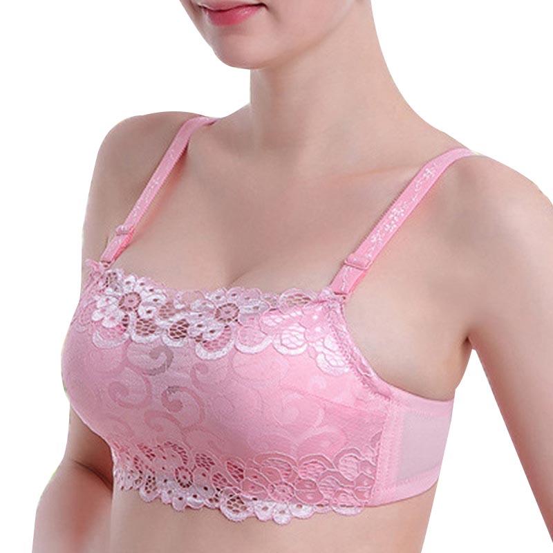 Embroidery Bra Lady Lace Bra Underwear Soft Push Up Bra Sets Adjustable Bra