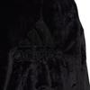 Adidas Embroidered Logo Zip-Up Stand Collar Jacket Women Outerwear Black HM7105
