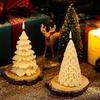 3D vánoční stromeček Silikonová forma DIY sada na výrobu vánočních svíček Ručně vyráběné mýdlo Sádra Pryskyřice Nástroje na pečení Vánoční dárky