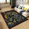 Vikings Nordic Mythology Odin Area Rug,Carpet Rug for Living Room Bedroom Sofa Doormat Decoration,Kids Play Non-slip Floor Mat