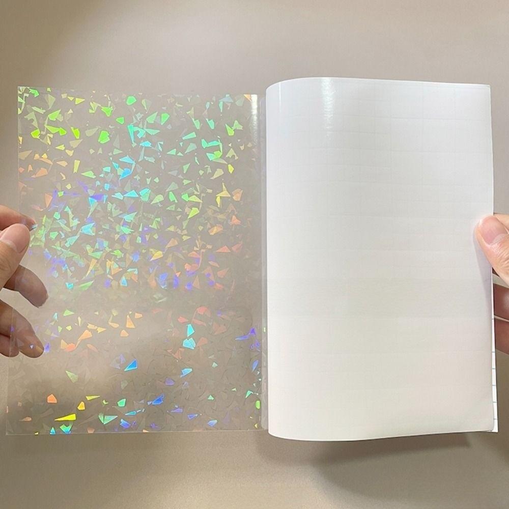 5Pcs A4 Laminating Sheets Waterproof Cold Lamination Film New Vinyl Sticker  Sticker Making
