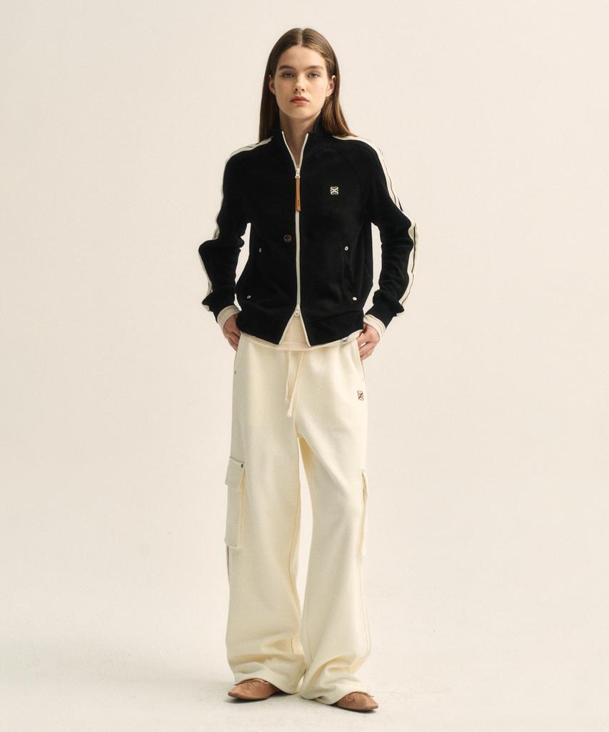 Seteo Roton Cargo Track Pants Resort Cream