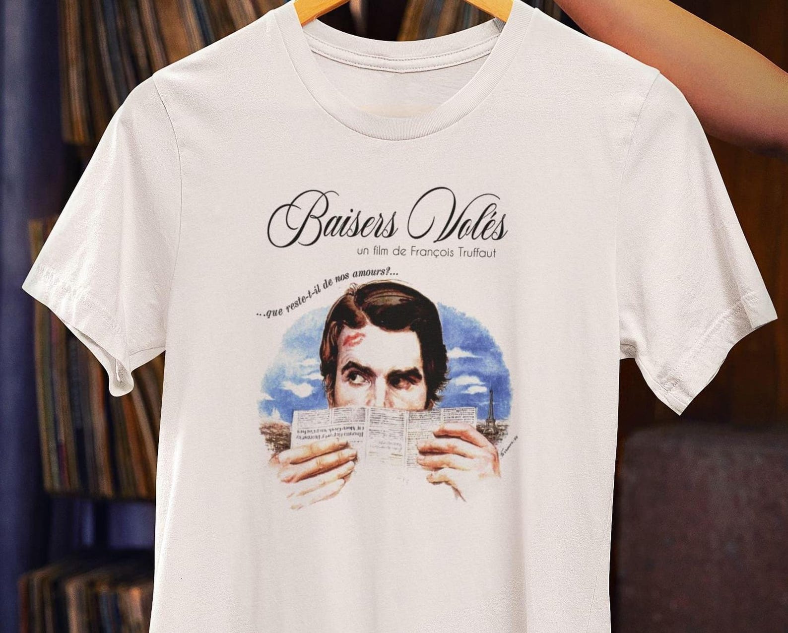 Baisers Volés T-Shirt – François Truffaut French New Wave Film S
