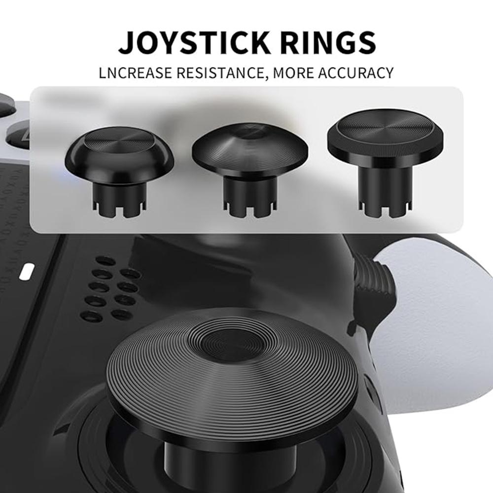 Metal Thumbsticks for PS5 Edge Controller Analog Joystick 4 Back Paddles Triggers Buttons Replacement Accessories Parts