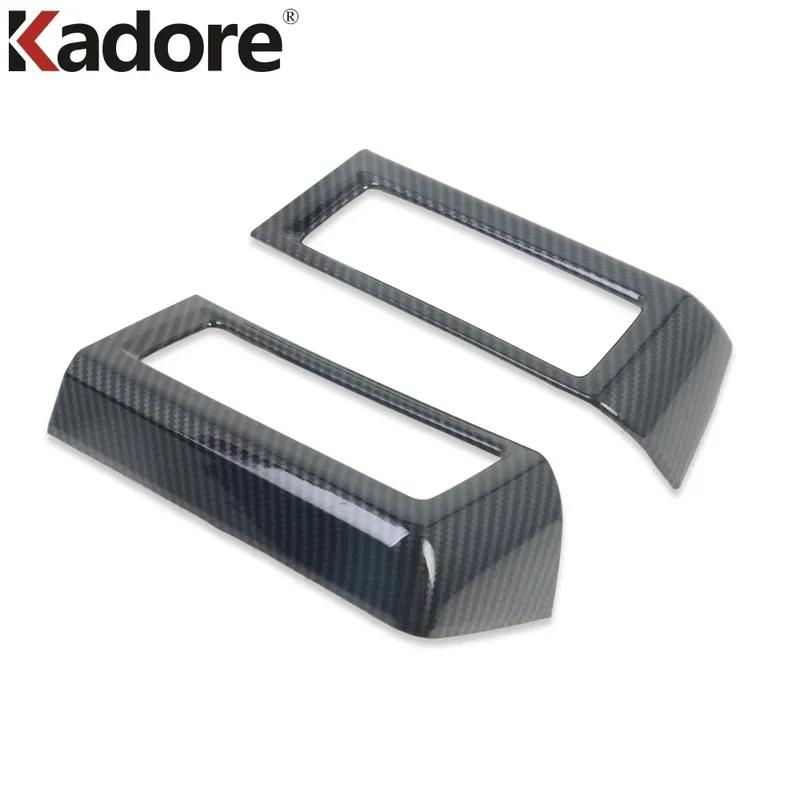 Car Center Air Vent Outlet Cover Trim For Toyota Hiace Granvia Commuter - 2024 Carbon Fiber Interior Accessories