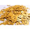 50pcs/lot Folding Knife DIY Making Accessories Flat Gasket Brass Washers Metal Gasket Ring Cushion Ring Pad Copper Protection