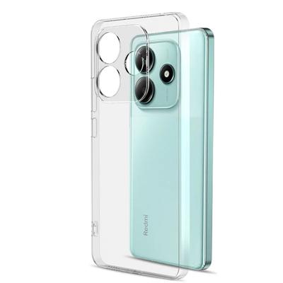 Ultra Thin Silicone Soft Case for Xiaomi Redmi Note 14 13 12 Pro+ Pro Plus 14C 13C 12C 11A 4G 5G Clear Back Cover Shockproof