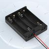 6V Power Supply Case for 4 3A Batteries Featuring Switcher Control and Secure Spring Contacts