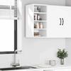 VidaXL Armoire suspendue "Riga" Blanc 30 x 29,5 x 60 cm Bois d'ingénierie 854166