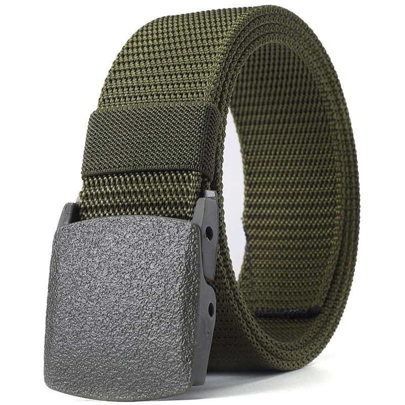 Adjustable And Comfortable Tactical Waist Belt Perfect For Outdoor Activities Durable Canvas Plastic And