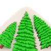 Cake Mold Non-stick No Odor Silicone Christmas Trees DIY Cake Decorating Mould for Kitchen Baking