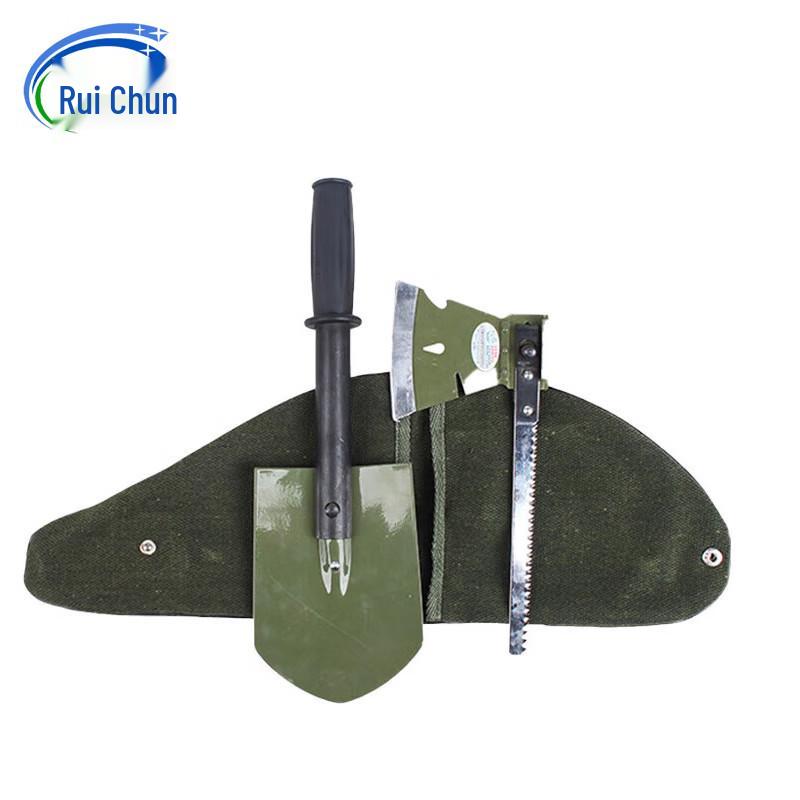 Multifunctional Outdoor Entrenching Shovel with Saw