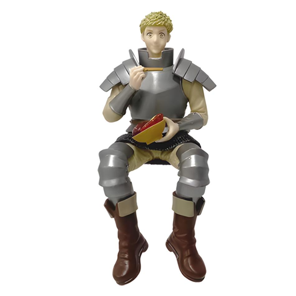 Delicious in Dungeon Laios Marcille Anime Figure 13-15cm Sitting Model Statue Desktop Decoration Collectible