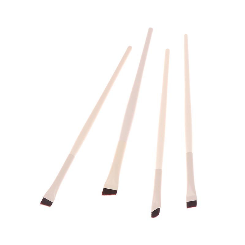 1/4Pcs Travel Makeup Brush Set Eyeshadow Brushes Portable Cosmetic Brushes For Lashes Eyeshadow Contouring