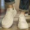 Mesh little white shoes men's spring and summer Korean version trendy versatile breathable board shoes comfortable thick sole heightening sports and