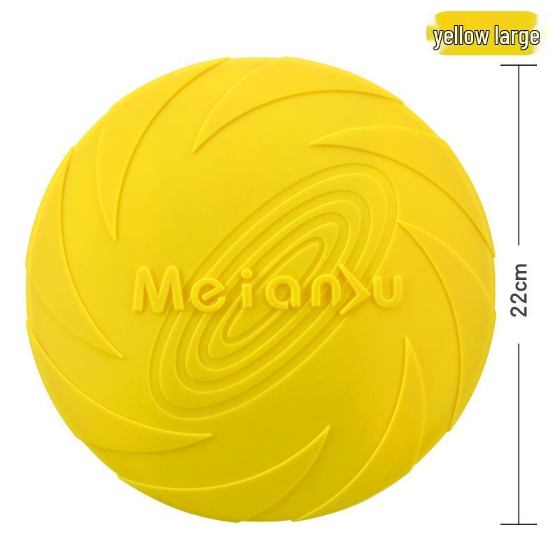 Meianju Dog Frisbee: Durable, Outdoor, Bite-Resistant Toy for Medium & Large Dogs