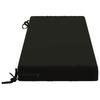 2 piece Bench Cushions SOEST 2 pcs. 100percent  Polyester Black