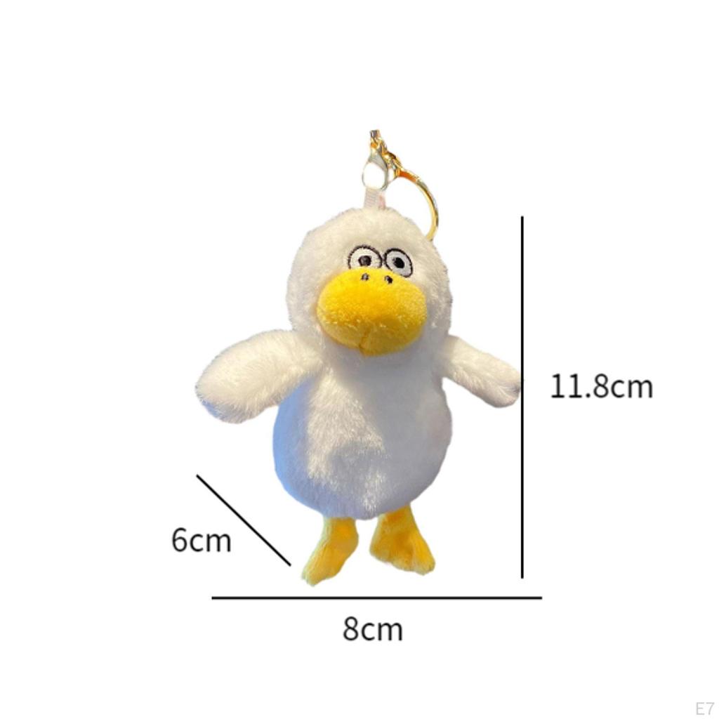 Brelok pluszowy kaczuszka zwierzę lalka wisząca ozdoba plecak torebka zawieszka lalka zabawka słodka dla