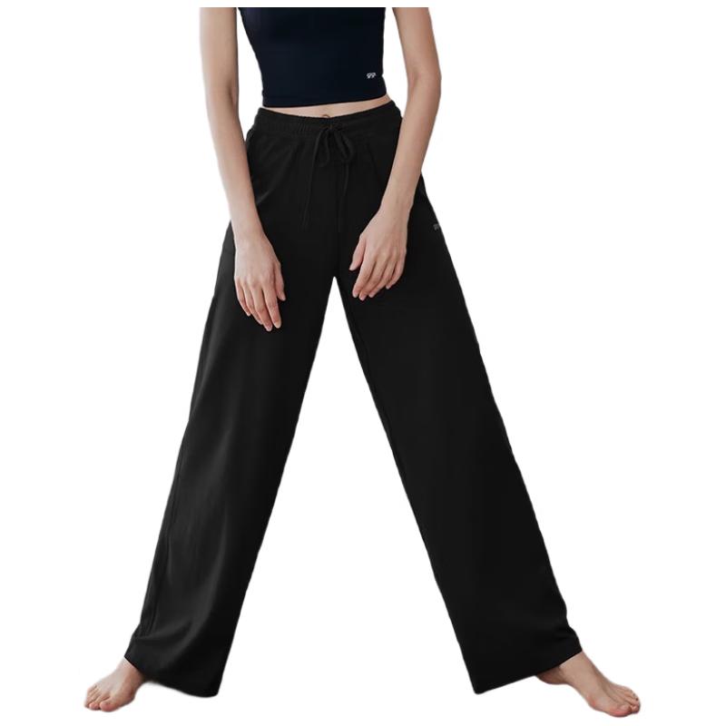 

GIGT Women s Straight Wide-Leg Yoga & Sports Pants M
