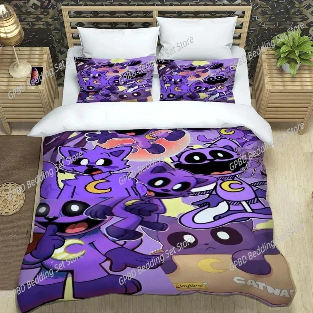 Spiel Regenbogen Freunde 3D cartoon printed bedding for Boys Customized King size bedding set Queen bedding set