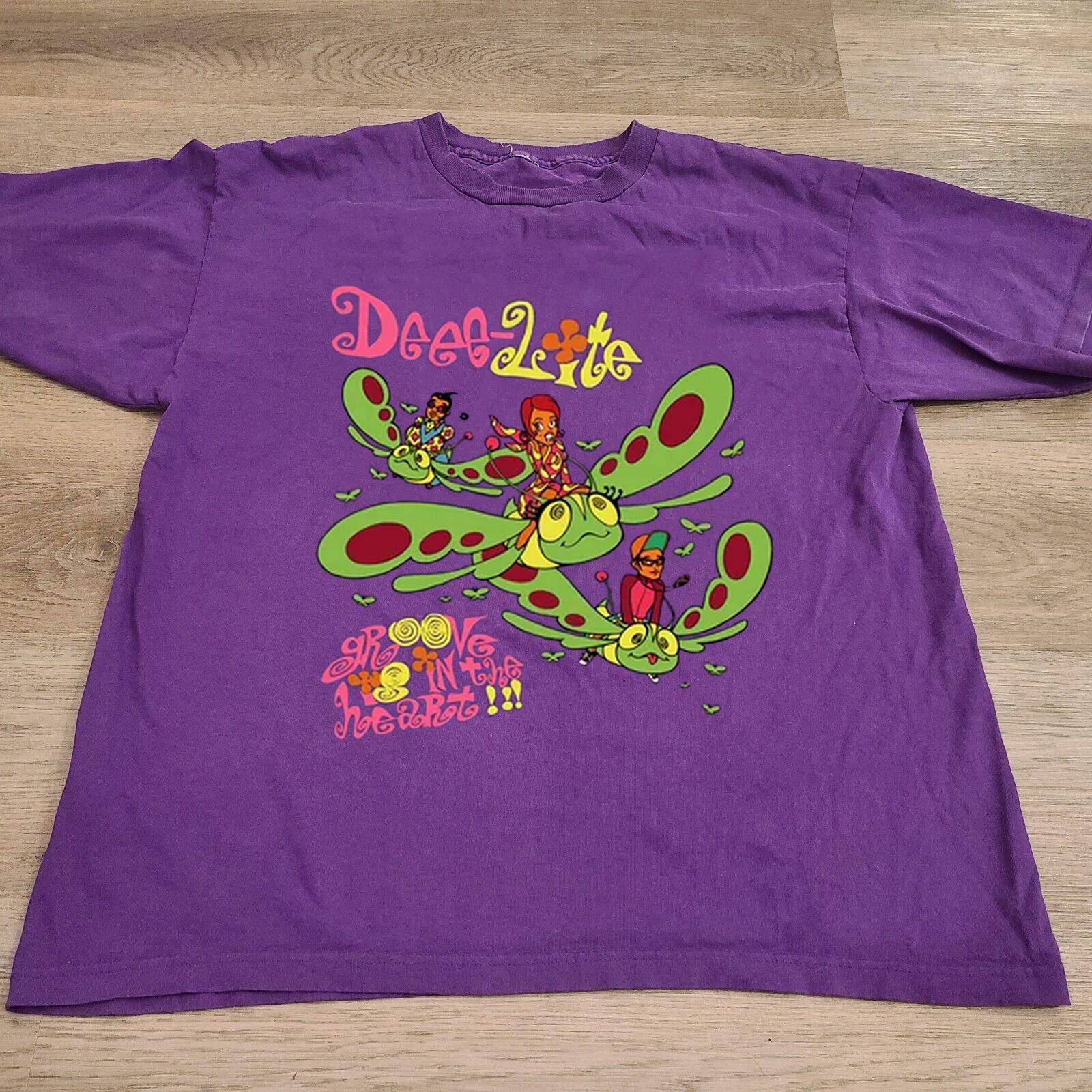 Deee-Lite Groove Is In The Heart 1990 T Shirt Full Size S-5XL S