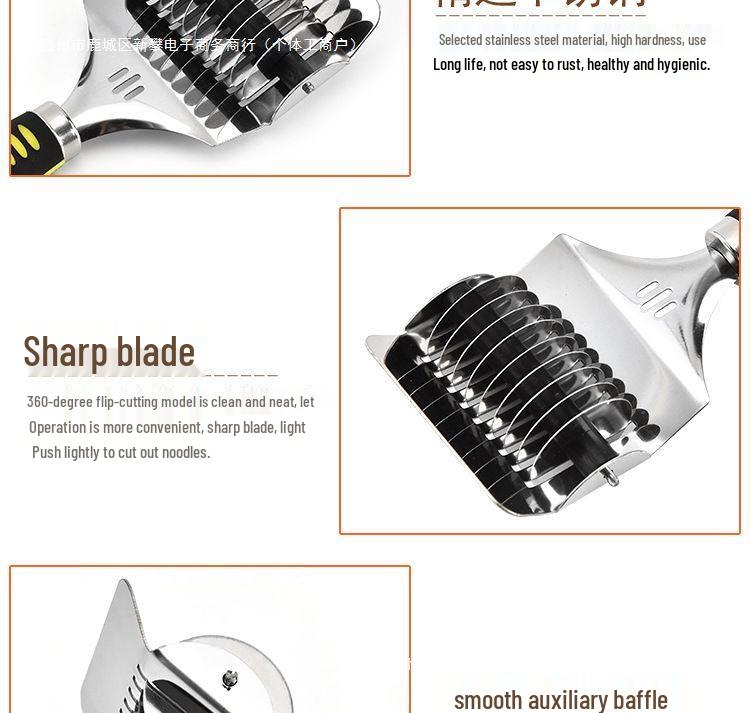 Stainless Steel Multifunctional Noodle & Pasta Cutter