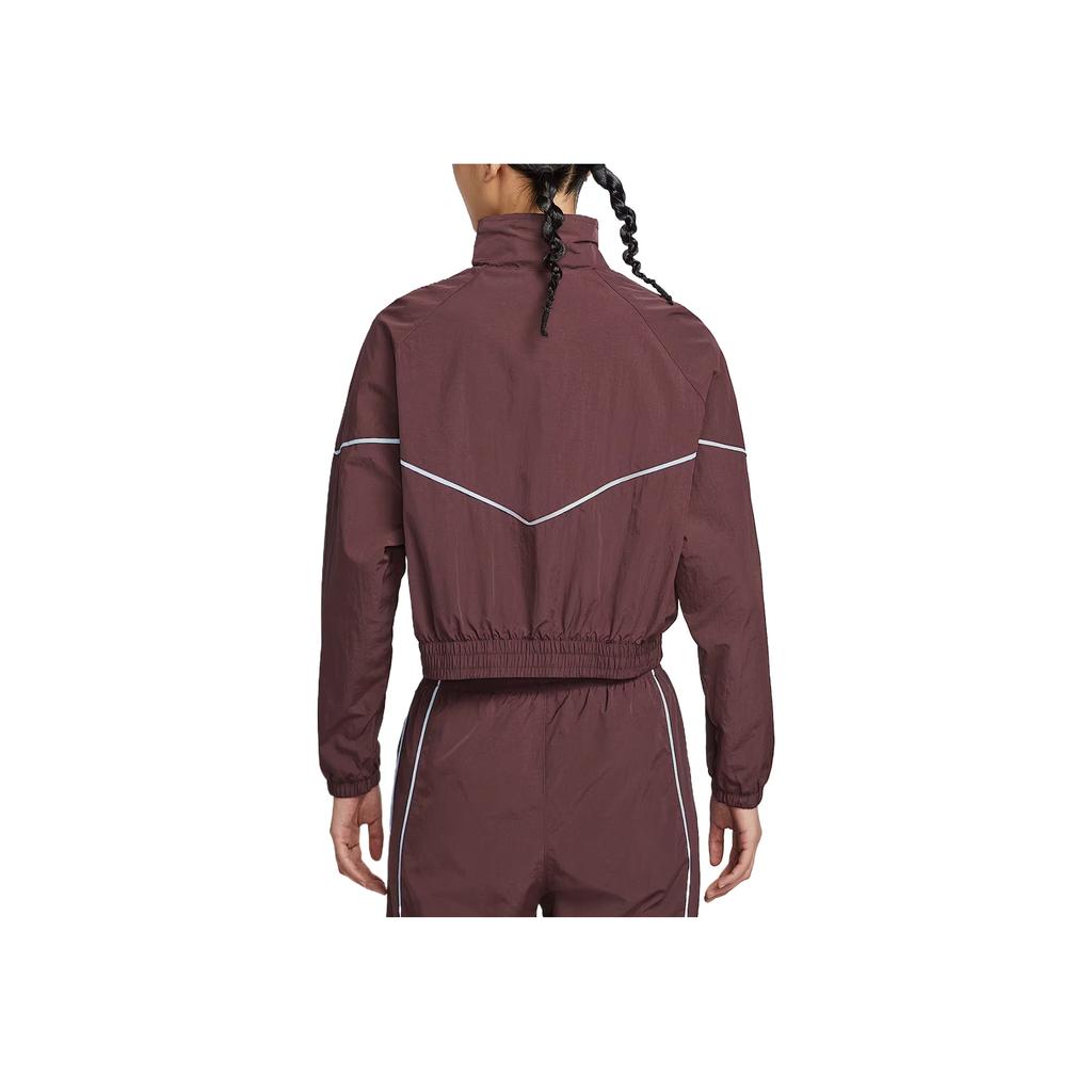 Nike Sportovní oblečení Windrunner Šetrné k pokožce Pohodlná bunda se stojáčkem Dámská bunda IM8028-652