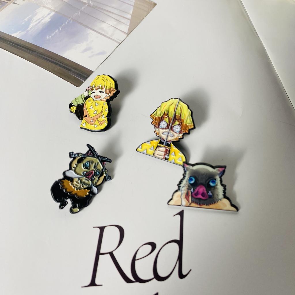 Anime pcs Enamel Pin Brooches for Women Lapel Pins Badges on Backpack Cosplay Accessories Fashion Jewelry Toys Friend Gift