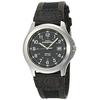 Timex Mens T40091 Expedition Metal Field Black Brown Nylon Leather Strap Watch