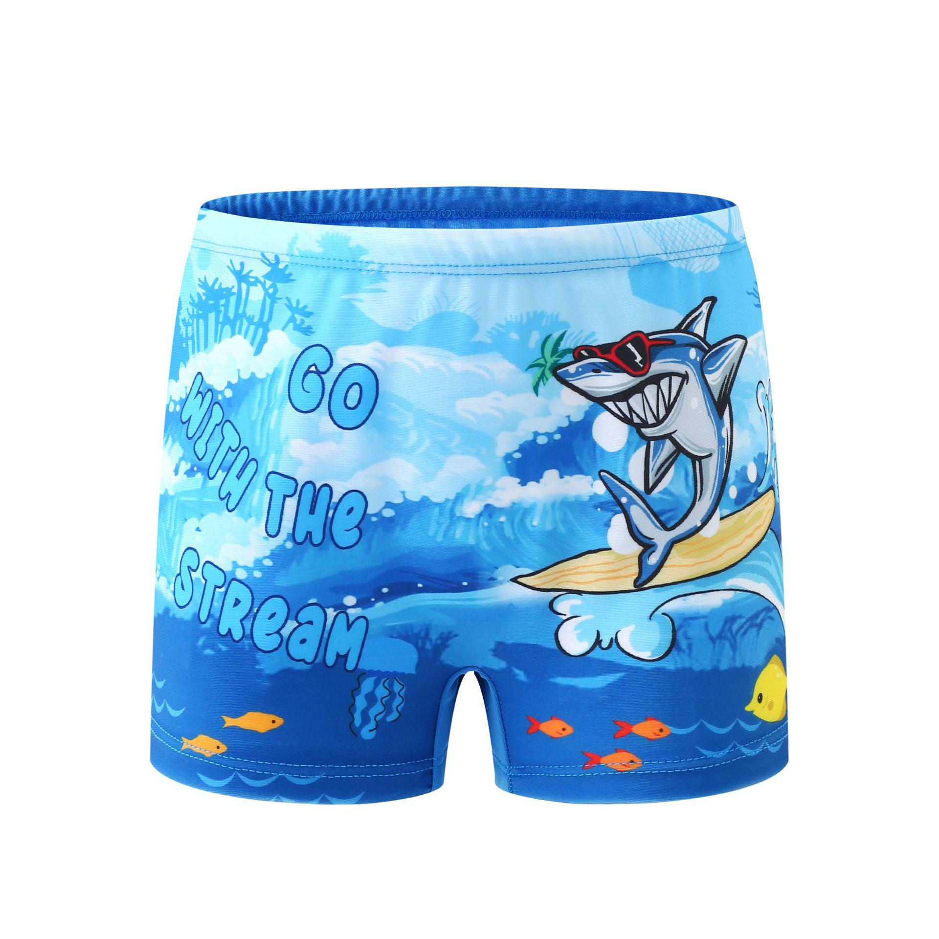 

Дитячий набір купальників з мультфільмів: Труси-боксери та шапка для плавання для хлопчиків Small (S)