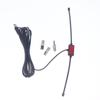 1 Set Fm F-Head Sheep Horn Antenna For Car Fm Tv Radio Station 75 Ohms F Female Head To Tv3.5 Mono Fm Radio Antenna