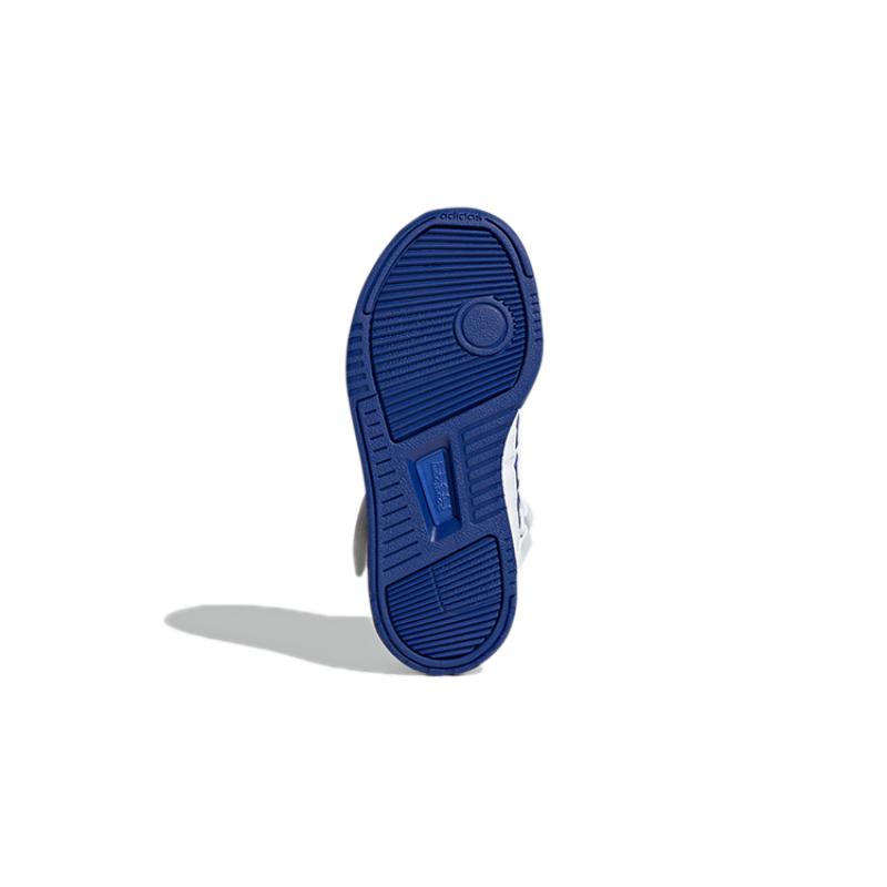 Adidas Neo Postmove Abrasion Resistant Mid Top Children's Basketball Shoes White Kids Sneakers GW0456