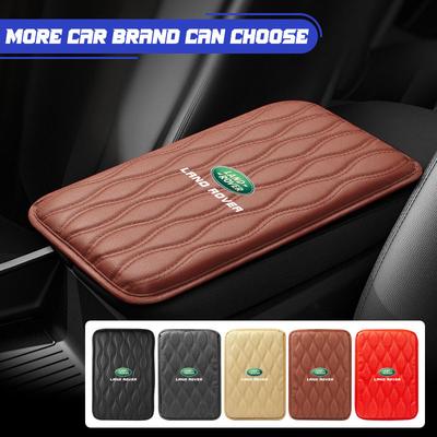 Leather Auto Armrest Pads Protective Waterproof Hand Cushion Styling for Discovery Sport Freelander 3 SVR L320 L330 Defender Range Rover