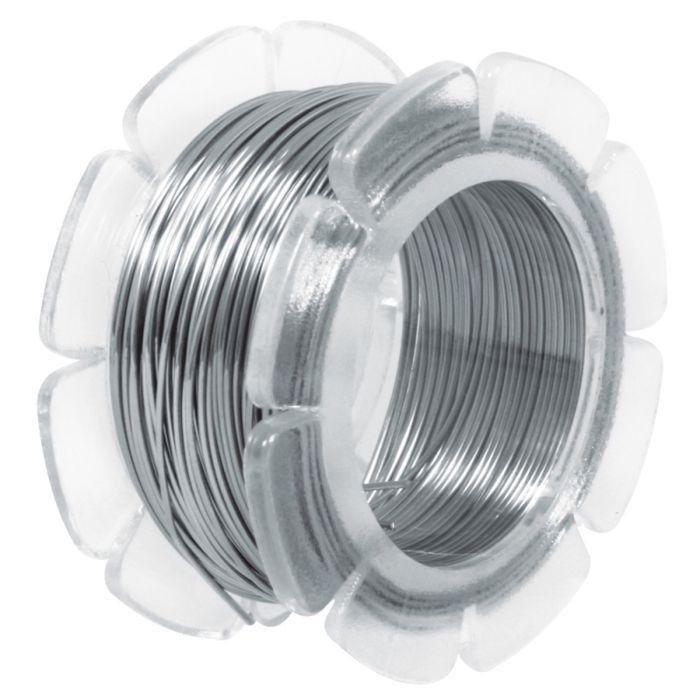 Stainless Steel Wire - Rayher Hobby - Ø 0.5 Mm - 10 M - Ideal for Modeling - Stainless Steel