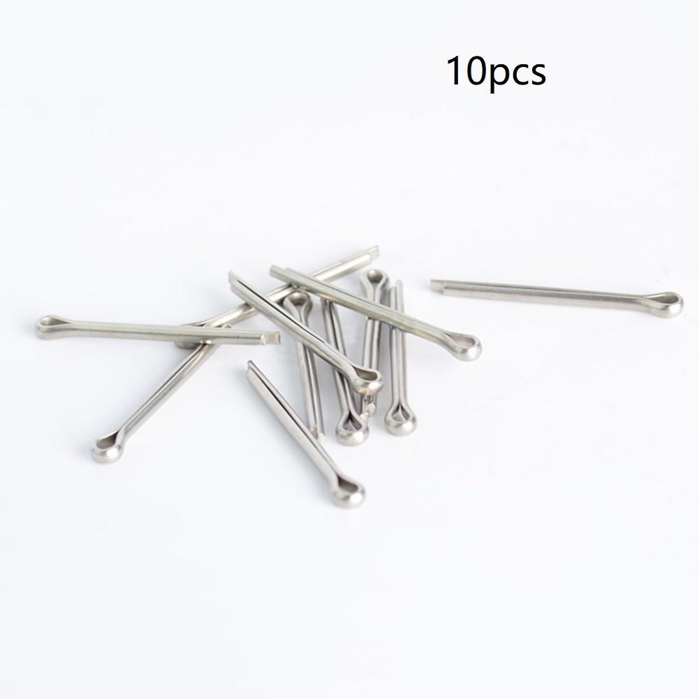

Reliable Stainless Steel Split Pins for Bike Disc Brake Pads 10pcs Pack