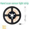 Striscia LED USB Impermeabile con Sensore di Movimento a Mano e Adesivo, 5V Monocromatica 2835