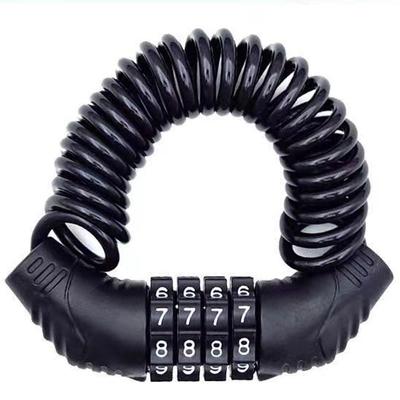 Bicycle Bike Helmet Key 4 Digit Dial Lock Dial Lock