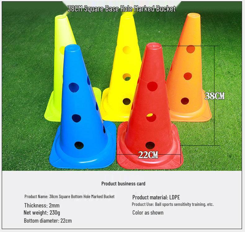 Sports Training Cones: Football Disc Markers, Basketball Aids, Ice Cream Cones, Poles, Kid's Hurdles, Stakes, Taekwondo Equipment