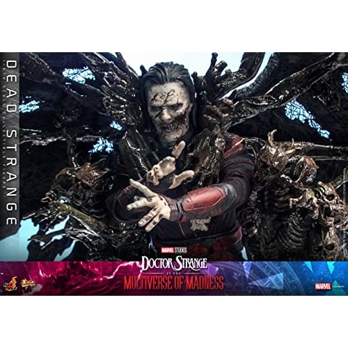 Movie Masterpiece Doctor Strange: The Multiverse of Madness Dead Strange 1/6 Scale Figure, Black, Approximately 31cm Tall, MMS654