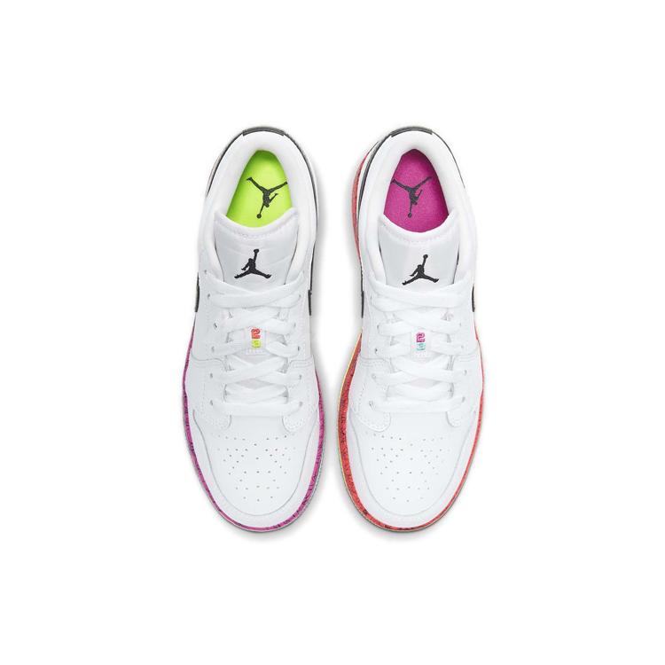 Jordan 1 Low Multi-Color Midsoles White GS CV9548-100