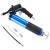 400CC Air Operated Grease Gun Flexible Hose Heavy Duty Air Compressor Grease Gun 2 Coupler Portable Grease Gun 1 Bent Metal Pipe