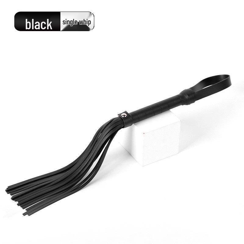 SM Leather Flirting Whip: Erotic Passion Toys for Couples