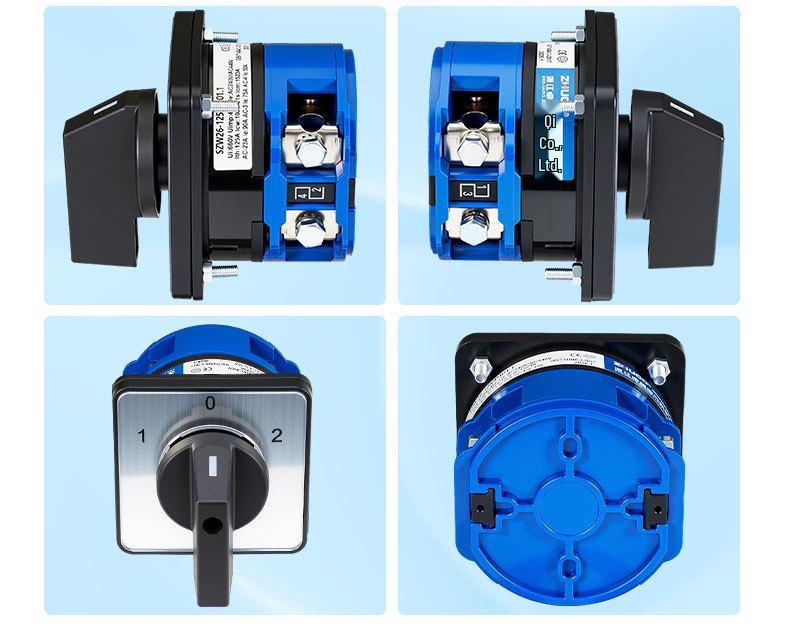 Zhuochao SZW26-125/D101.1 102 Three-Position Universal Changeover Switch