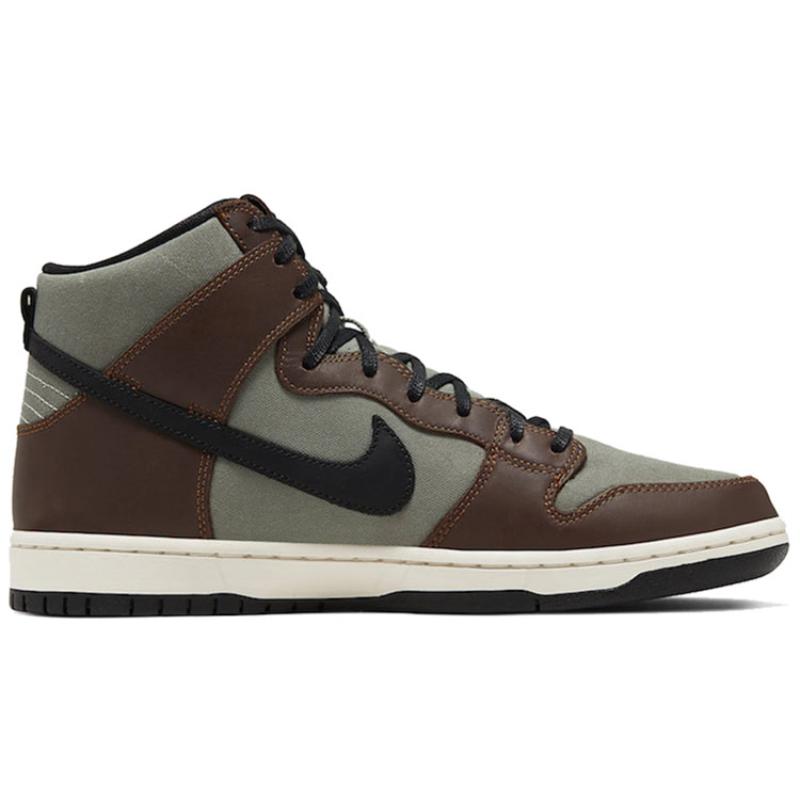 Nike Sb Dunk High Pro 'Baroque Brown' Skateboard Shoes BQ6826-201