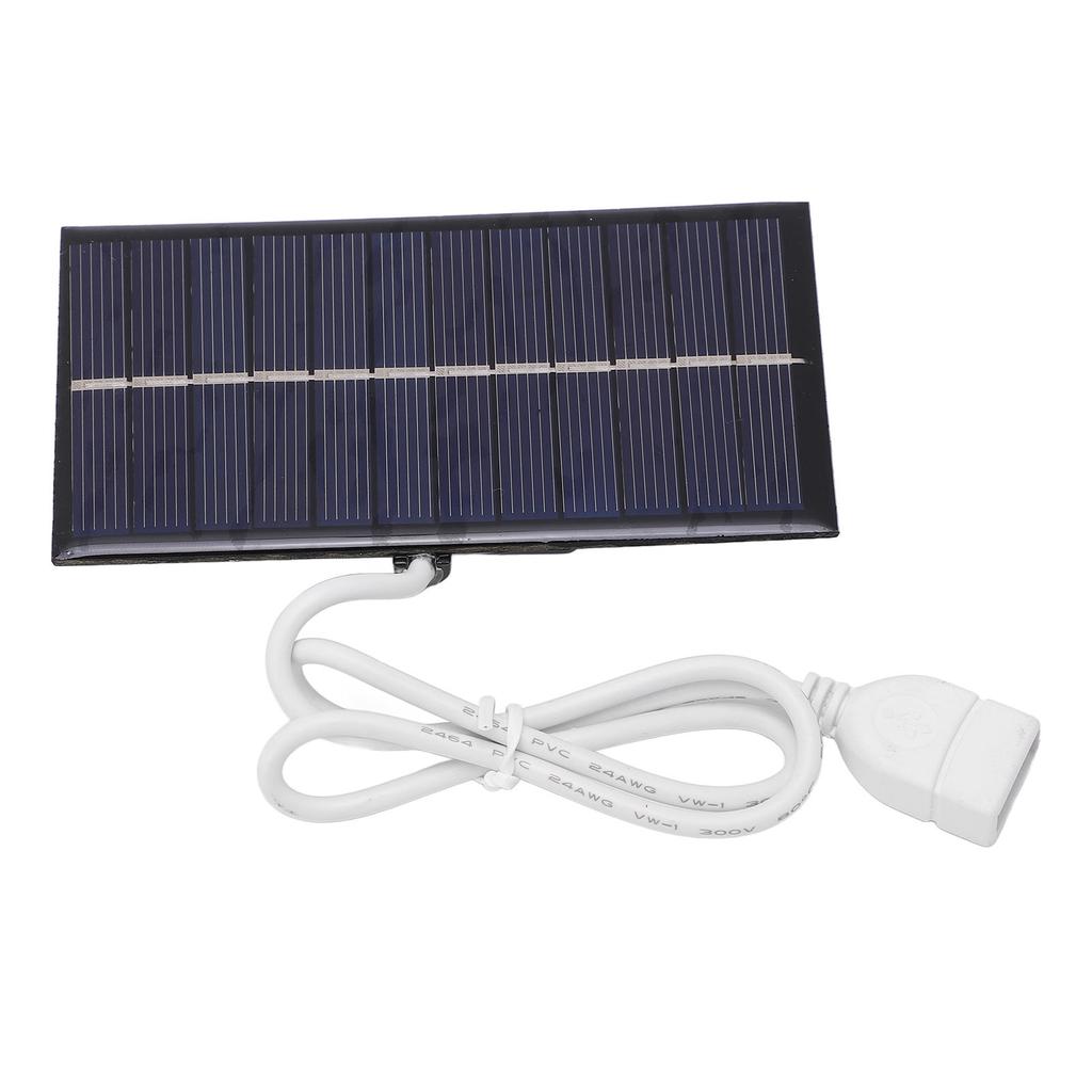 1W 6V Solar Charger Panel Portable DIY Solar Charger Board Solar Cell for Mobile Phone Home Lighting