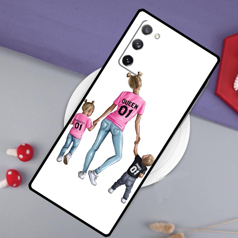 Mama Baby Ultra-Thin TPU Phone Case for iPhone 6-16ProMax/SamsungS7-S24Ultra/Redmi13TPro - Shockproof,Scratch-Resistant,RaisedCameraSafe Cover