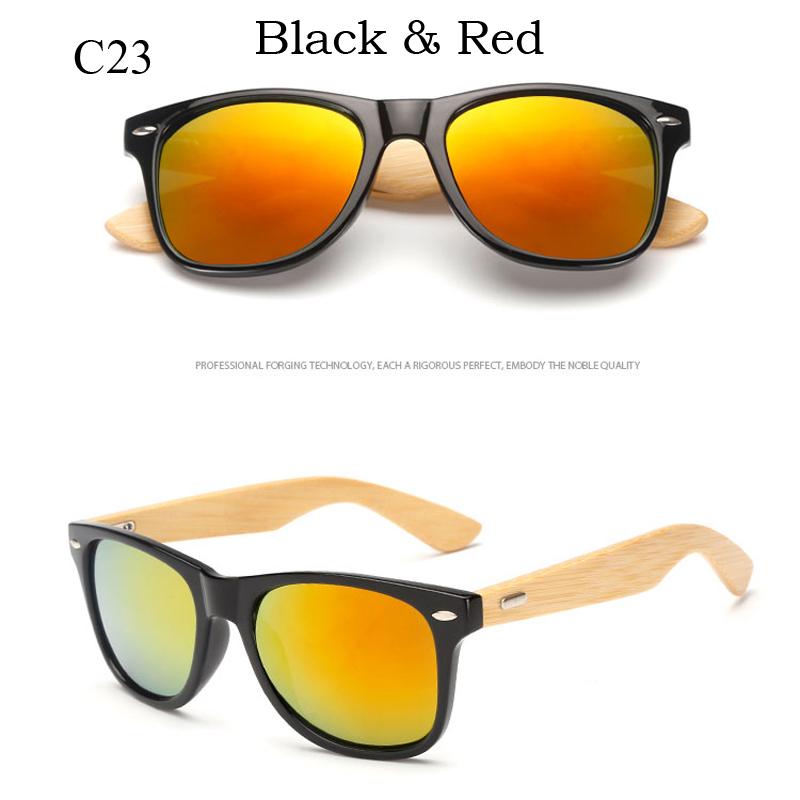 Modne Kwadratowe Okulary Przeciwsłoneczne z Drewna Bambusowego Vintage Mężczyźni Kobiety Luksusowe Projektant UV400 Drewniane Okulary do Jazdy Wędkowania