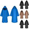 Hochwertiger Star Wars Jedi Krieger Kapuzenumhang Cape Robe für Cosplay-Veranstaltungen