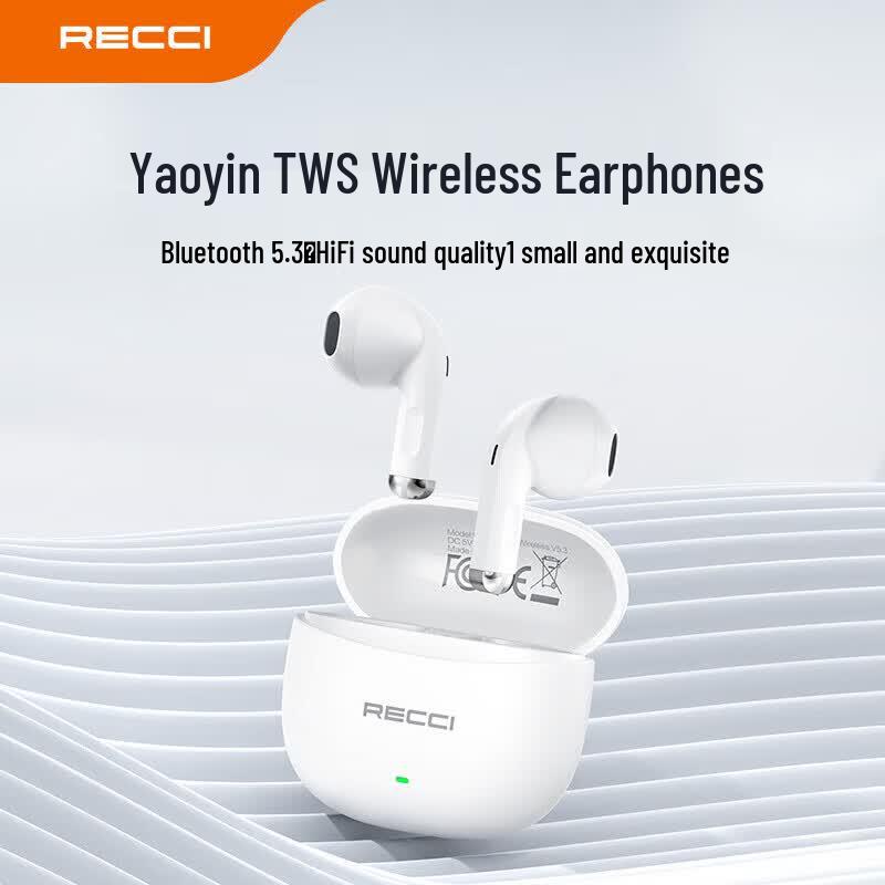 Recci Half-In-Ear Bluetooth Earphones
