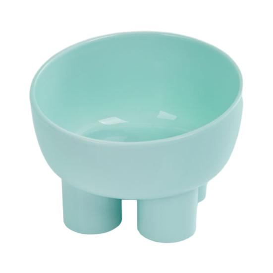 Elevated Pet Bowl Anti-Spill Dog Food Water Bowl Tilted Raised Feeding Bowl Protects Pets Spine for Cats Dogs